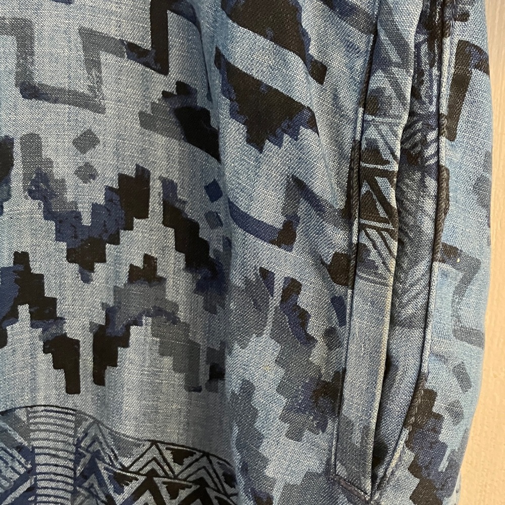 Soft Surroundings Aztec tunic top - Picture 4 of 6